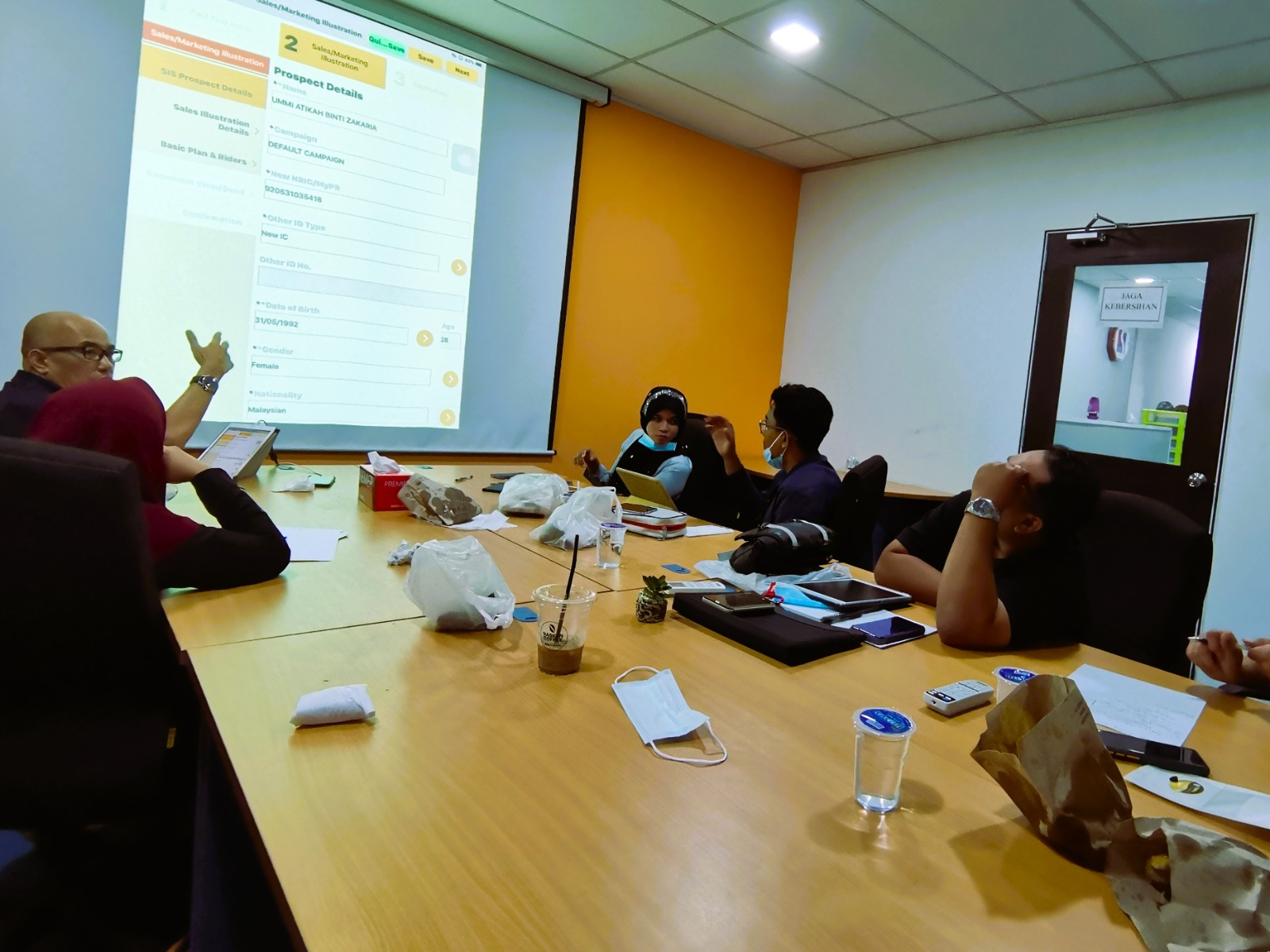 Academy training photo 01